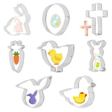 Garvee 14pcs Ostern Cookie Cutter Set Edelstahl Keksform Für Feiertag DIY Backen Verschiedene Formen