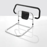 Garvee Aufstehhilfe Bett Für Senioren Mit Kohlenstoffstahl Sicherheits Hilfsgeländer, 74,5 x 56 x 49,5 cm, Schwarz