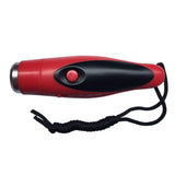 Garvee Elektronische Pfeife Mit Lanyard, 3 Töne, 125 dB, Wiederaufladbar, ABS, Für Sport & Notfälle, Rot - Rot