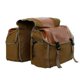 Garvee Fahrradtasche 35L Wasserdicht Robust Khaki Für Gepäckträger Fahrradsitz Ideal Für Reisen Und Radfahren - Wie gezeigt