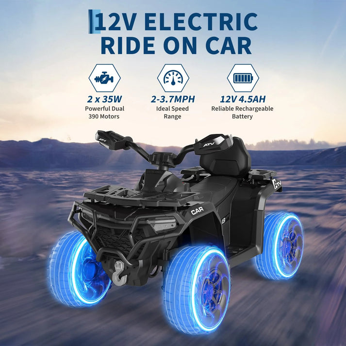 Leistungsstarke Motoren und Batterie