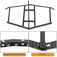 Garvee Grader 180 cm Für ATV/UTV, Verstellbar, Stahl, Pin Hitch, Für Garten & Rasen