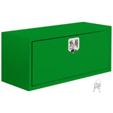 Garvee Werkzeugkasten Stahl Für Pickup, Wetterfest, Schnellzugriff, 65×35×40 cm, Grün - Grün