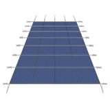 Garvee Sicherheits-Poolabdeckung Für Rechteckpools 18x34 FT, Langlebiges PP-Material, UV-Beständig, 500 lbs Tragkraft, Inkl. Montagematerial, Garten & Hotel