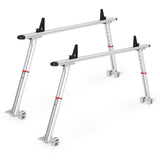 Garvee 2er-Set Aluminium-Ladestangen für Pickup, 90–180 cm verstellbar, Silber - Silber