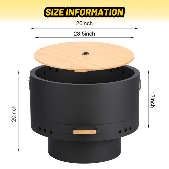 XXL Feuerschale 66 cm Durchmesser