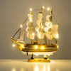 GARVEE Holz Segelboot Modell Mit Leichter Schnur Maritime Deko Für Weihnachten Wohnzimmer Büro Schreibtisch Deko