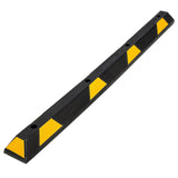 Garvee Schwerlast-Parkbremse 182,9 cm – Reflektierend, Schwarz/Gelb, 24,9 kg Tragkraft für Garage & Einfahrt