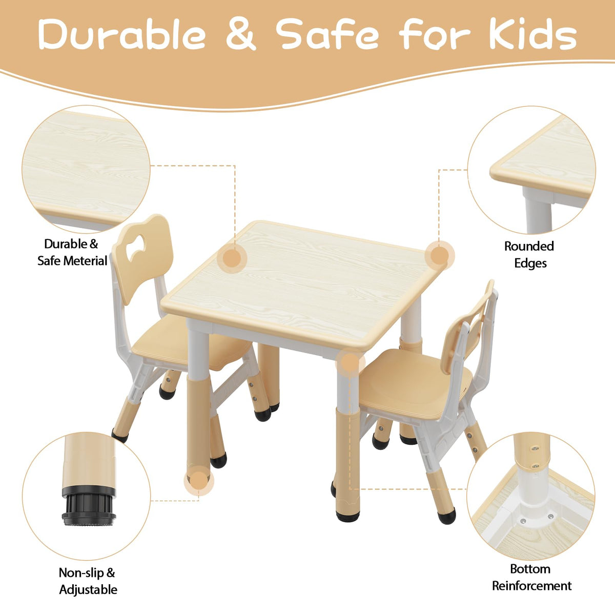 Kindertisch-Set