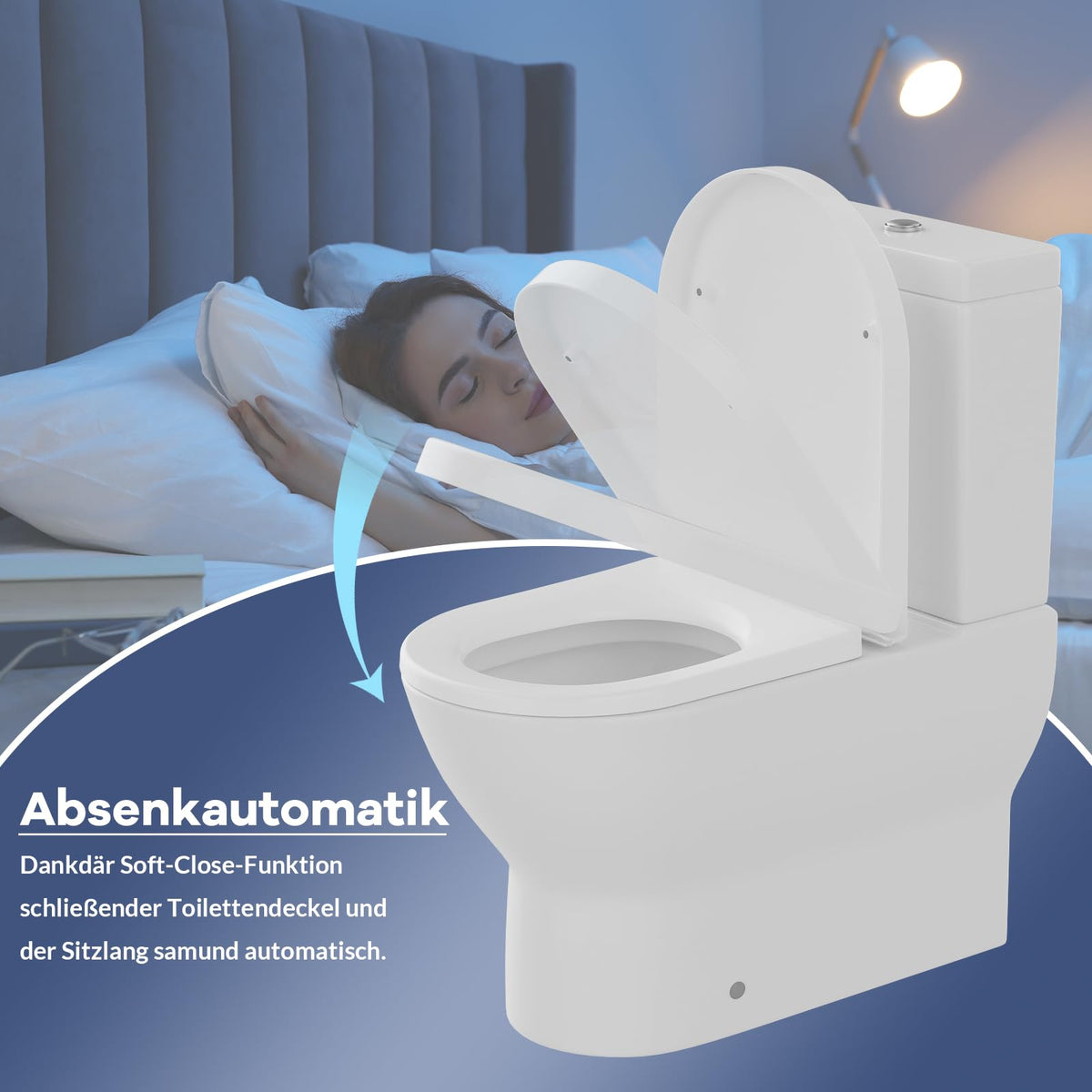 WC Sitz Softclose weiß