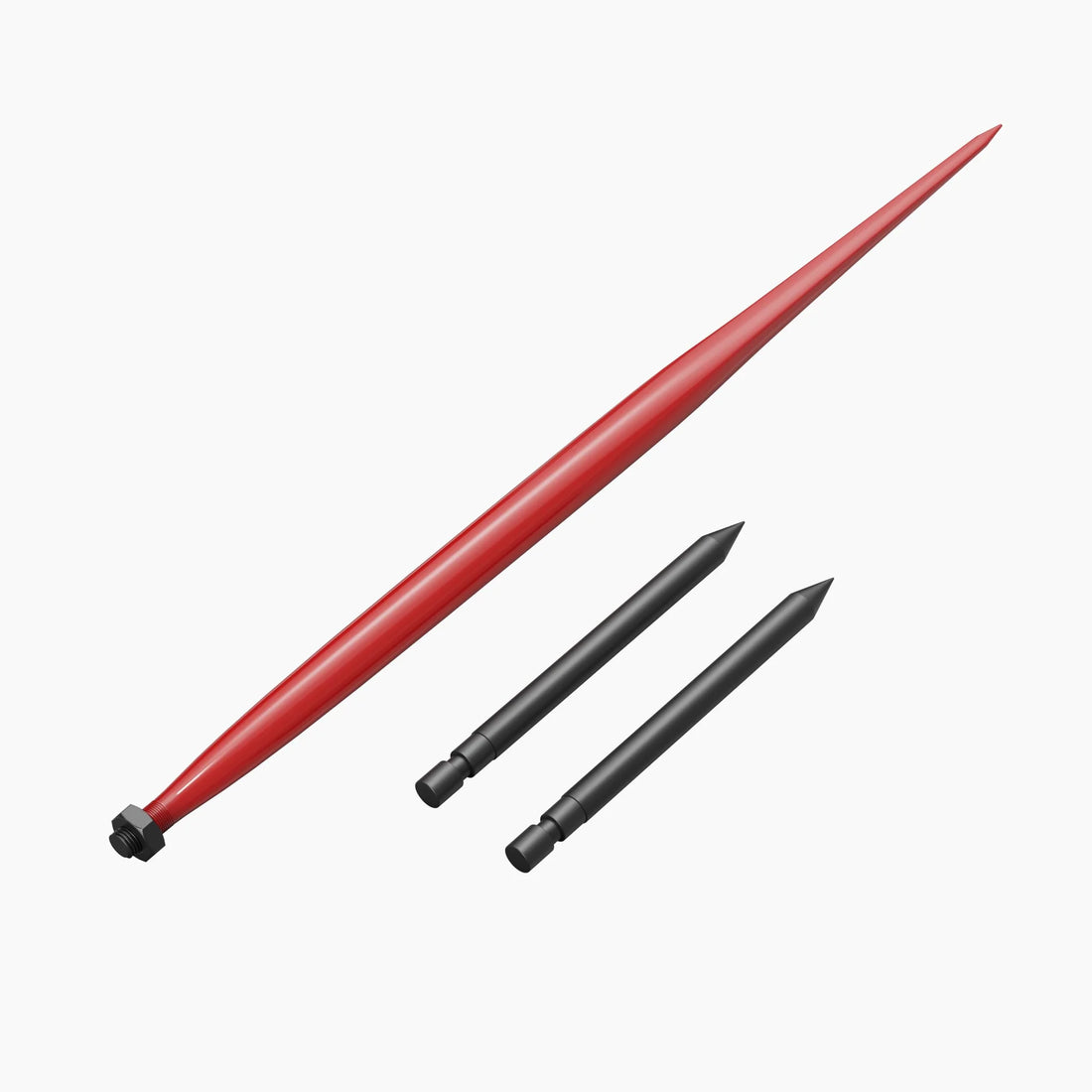 Garvee Heugabel 125 cm, 2041 Kg Tragkraft, Schnellspannsystem, 43 cm Spitzen, Stahl, Ohne Hülse