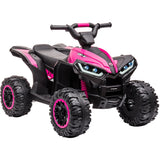 Garvee Kinder Elektroquad – 83×53×56 cm, LED, Musik, Fernbedienung, Ab 3 Jahren - Rosa