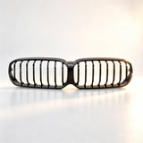 Garvee Kühlergrill für BMW 5er G30/G38 2017–2020, Frontgrill aus ABS im Einstreben-Design, glänzend Schwarz, direkter Ersatz für Originalgrill