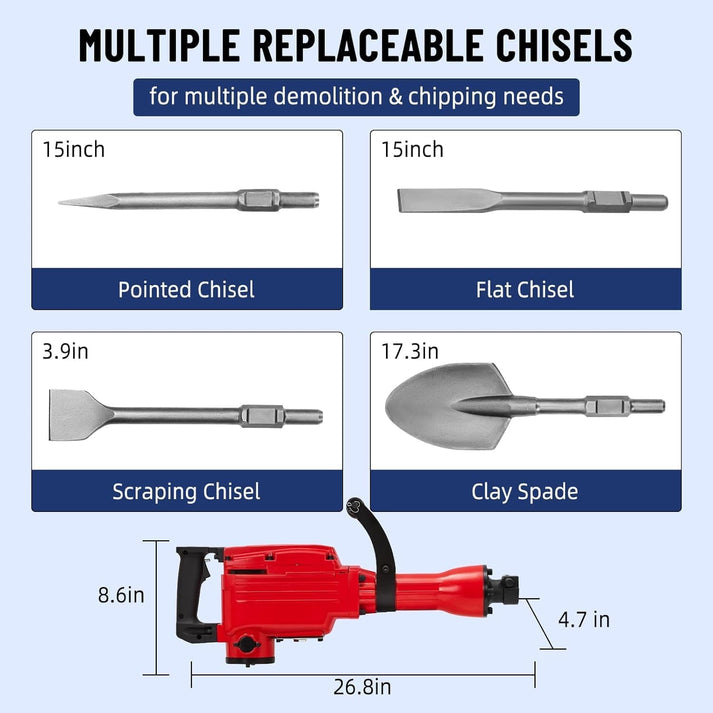 Set complet de ciseaux en acier allié