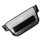 Garvee Frontstoßstange Kühlergrill Wabendesign Für A5 B8 8P0 2008-2012, Langlebig Kunststoff, Auto Frontschutz, Ersatzteil