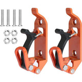 Garvee Schaufelhalter Dachträger 17-40mm Einstellbar Zinklegierung Werkzeughalter Für Lastwagen Auto Boot Orange - Orange