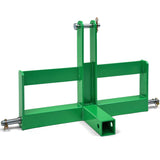 GARVEE 3-Punkt-Anhängeradapter Kategorie 1, 50,8 mm-Empfänger für Traktor, Edelstahl Schnellverschluss Adapter, Kompakte Anhängerkupplung für Landwirtschaft, Grün - Grün