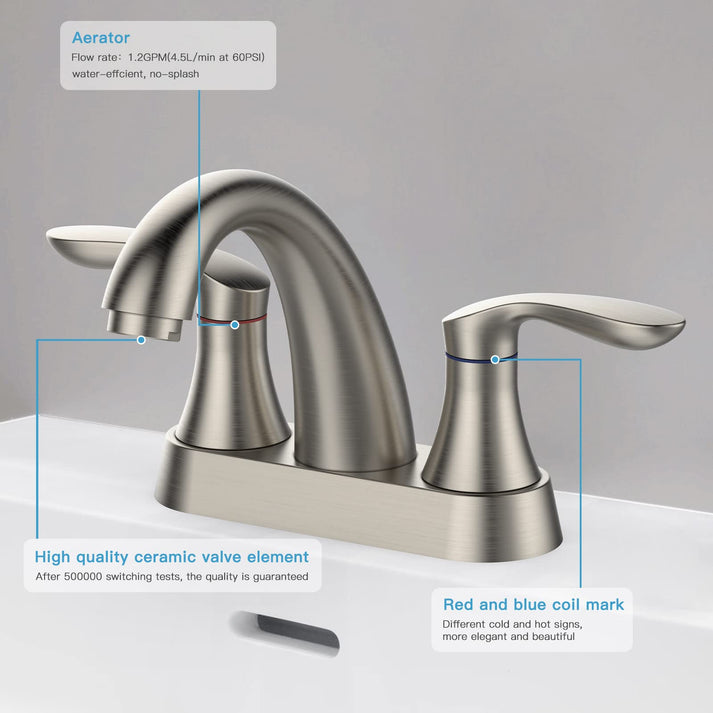 Mühelose Einhebelbedienung mit Keramikkartusche