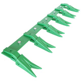 Garvee Bucket Tooth Bar 115 cm Stahl, 2068 Kg Tragkraft, Für 1.3 cm Schneidkanten, Rostbeständig - Grün