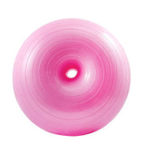 Garvee Donut-Gymnastikball Workout Core-Trainingsball Stabilitätsball Yoga Pilates Balance 50 cm Hellrot Mit Pumpe - Rot