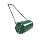 Garvee 9,5 Gallonen Garten-Lawn Roller - Wasser/Sandfüllbar - Ergonomischer U-Griff - Pulverbeschichteter Stahl - Rostfrei - Für Rasenpflege & Saatbett, 28 Zoll, Stahl