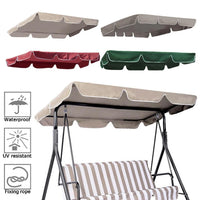 Garvee Schaukelstuhl Dach Ersatz 3-4 Sitzer, Wasserdicht, Winddicht, Reißfest, Für Garten & Veranda