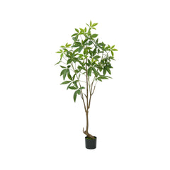 GARVEE Künstlicher Baum 150cm In Pot für Home Decor Schlafzimmer Zimmerdeko, Groß
