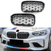 Garvee Creyteg F20 Auto Kühlergrill Passend Für BMW 1er F20 F21 2011-2014 Glanz Schwarz Front Grille
