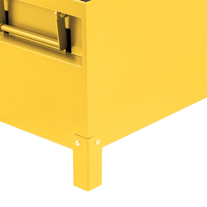 Gabelstaplerzugang durch erhöhten Boden