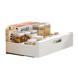 Garvee Pull Out Cabinet Organizer 17" Tief Schubladen Weiß 35cm Für Küche & Bad, Langlebig, Sanftes Ausziehen - Wie gezeigt
