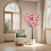 Garvee Kirschblütenbaum Künstlich Mit Blüten Für Hochzeit Zuhause Büro, Frühling Deko, Rosa, Im Topf