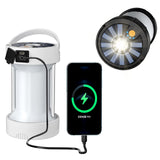 Garvee LED Camping Lampe Solar Zeltlicht USB Wiederaufladbar Tragbar 4 Lichtmodi Notfall Garten Laterne Für Nachtfischen Jagd Outdoor - Wie gezeigt