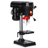 GARVEE Säulenbohrmaschine 2.5Amp, Max 3100RPM, Einstellbarer Tiefenanschlag, Alle fünf Knoten sind Synchron,  Laser & neigbarer Tisch 45°,Bohrmaschinen, aus Holz, Metall