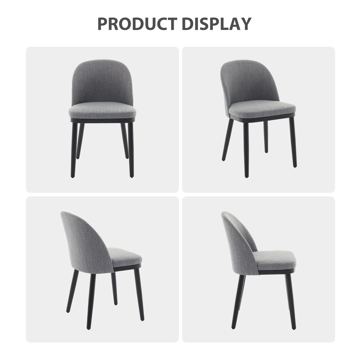 Moderner Dining Chair gepolstert