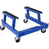 Garvee Verstärkter Wagenheber für Motorradmotor mit Polstern für Mechaniker in der Werkstatt 680kg Stahl, Blau - Blau