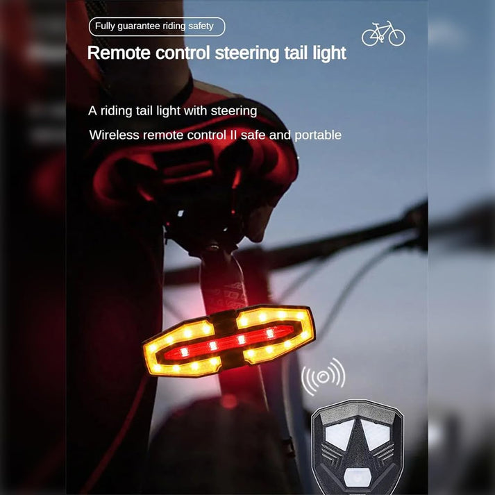 Hochsichtbares Rücklicht mit Blinker