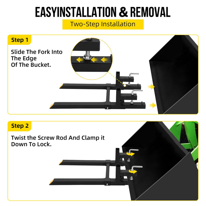 Einfache 2-Schritt Installation ohne Werkzeug