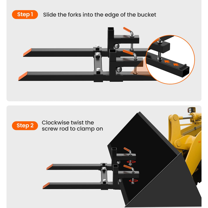 Einfache 2-Schritt Montage