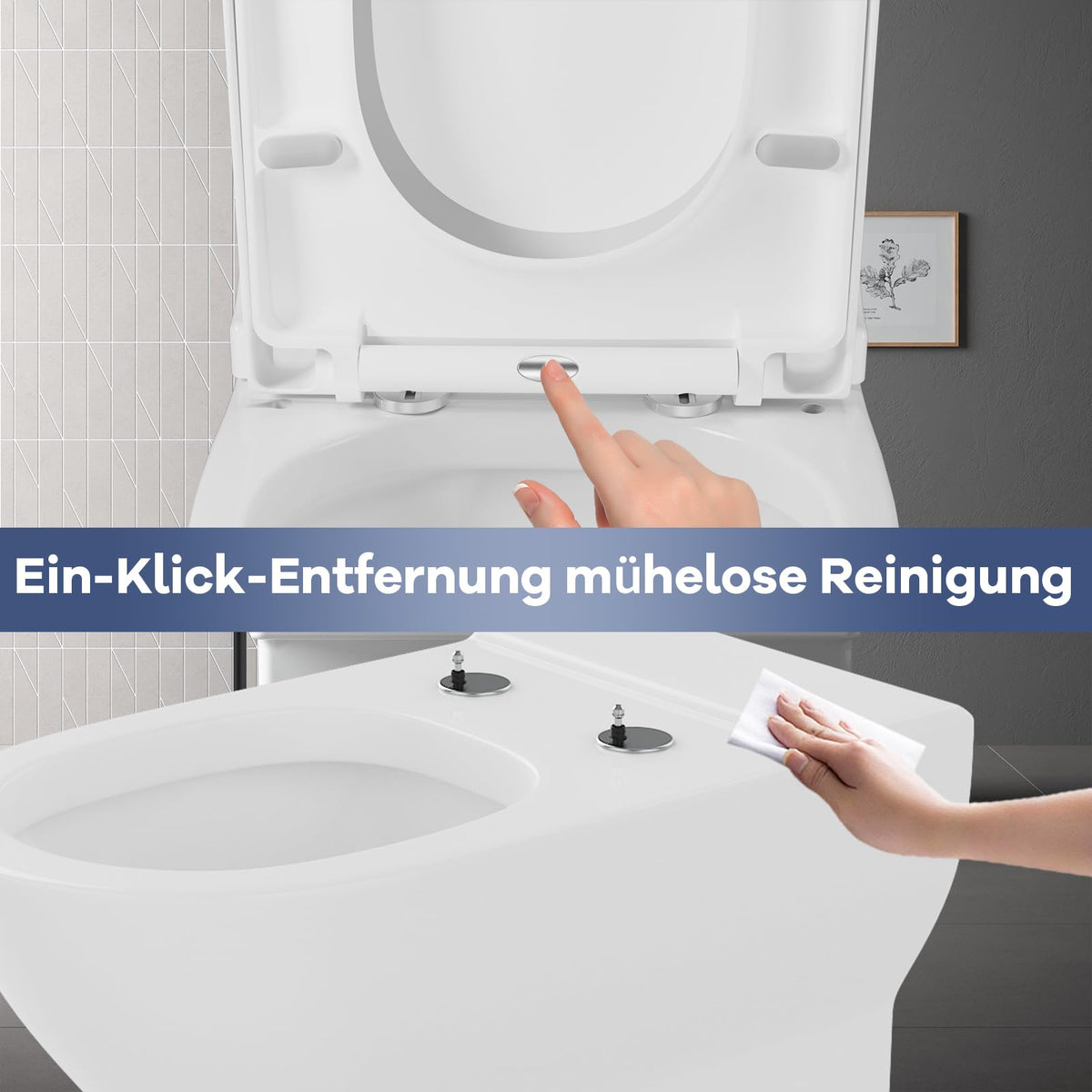 UF Duroplast Toilettendeckel antibakteriell