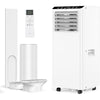 GARVEE Klimaanlage Mobil 9000 BTU, Mobile Klimaanlage, Luftentfeuchter, 2-Stufiger Lüfter, Intelligenter Schlafmodus, Mobil Fensterabdichtung mit Abluftschlauch Fernbedienung für Zuhause Büro