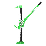 GarveeTech Farm Jack – 33″ Hochhub-Wagenheber, 3,2 t (7000 lbs) Tragkraft, Verstellbar 13–65 cm, Aus Stahl Für Gelände, Traktor & SUV (Grün) - Grün