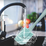 Garvee 3-Teiliges Silikon-Spatel Set Hitzebeständig Lebensmittelecht für Backen Kochen Dekorieren Blau, spülmaschinengeeignet, 3-teilig