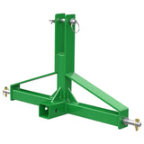 Garvee 3-Punkt  Anhängerkupplung Adapter Cat 1, Edelstahl, Traktor, Landwirtschaft, 3 Kugelgrößen, 4,5 kg Zugkraft, Grün