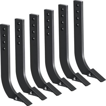 Garvee Box Blade 40.8 cm Für Traktor, 4 Ripper, Verstellbar, Stahl, Rostbeständig, 6-teilig