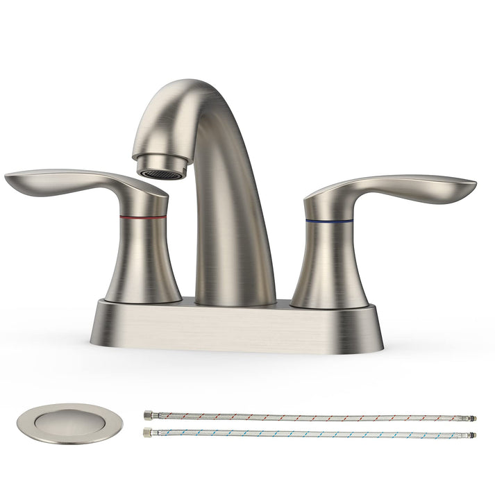 Moderne Oberfläche aus gebürstetem Nickel