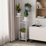 Garvee Pflanzenregal Blumenständer Eckregal Mit Rutschfesten Füßen, Mehrschichtig, Metall, Wohnzimmer Und Schlafzimmer, Platzsparend, Vielseitig - Wie gezeigt