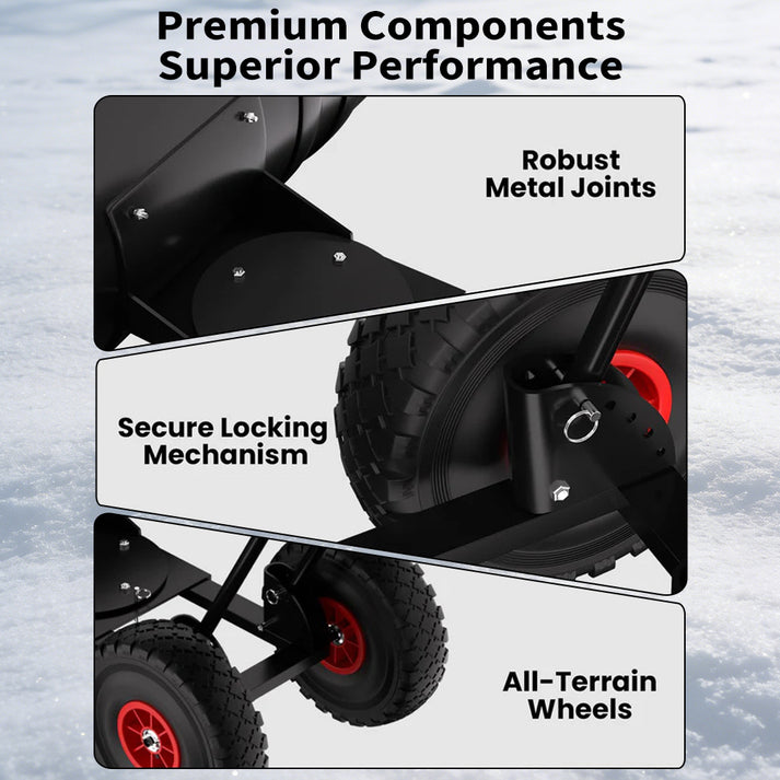 Robuste Carbon-Stahl Konstruktion für Langlebigkeit