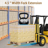 Garvee Schwerlast-Gabelverlängerung 183 cm (72″) – 11.4 cm (4.5″) Breite, 2100 kg (4600 lbs) Kapazität, Stahl