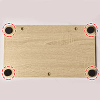GARVEE Pflanzenregal 6-stufig, Vertikaler Blumenständer für 7 Töpfe, Platzsparendes Eckregal aus Metall, Natur-Eichenoptik, Für Balkon, Terrasse & Wohnzimmer