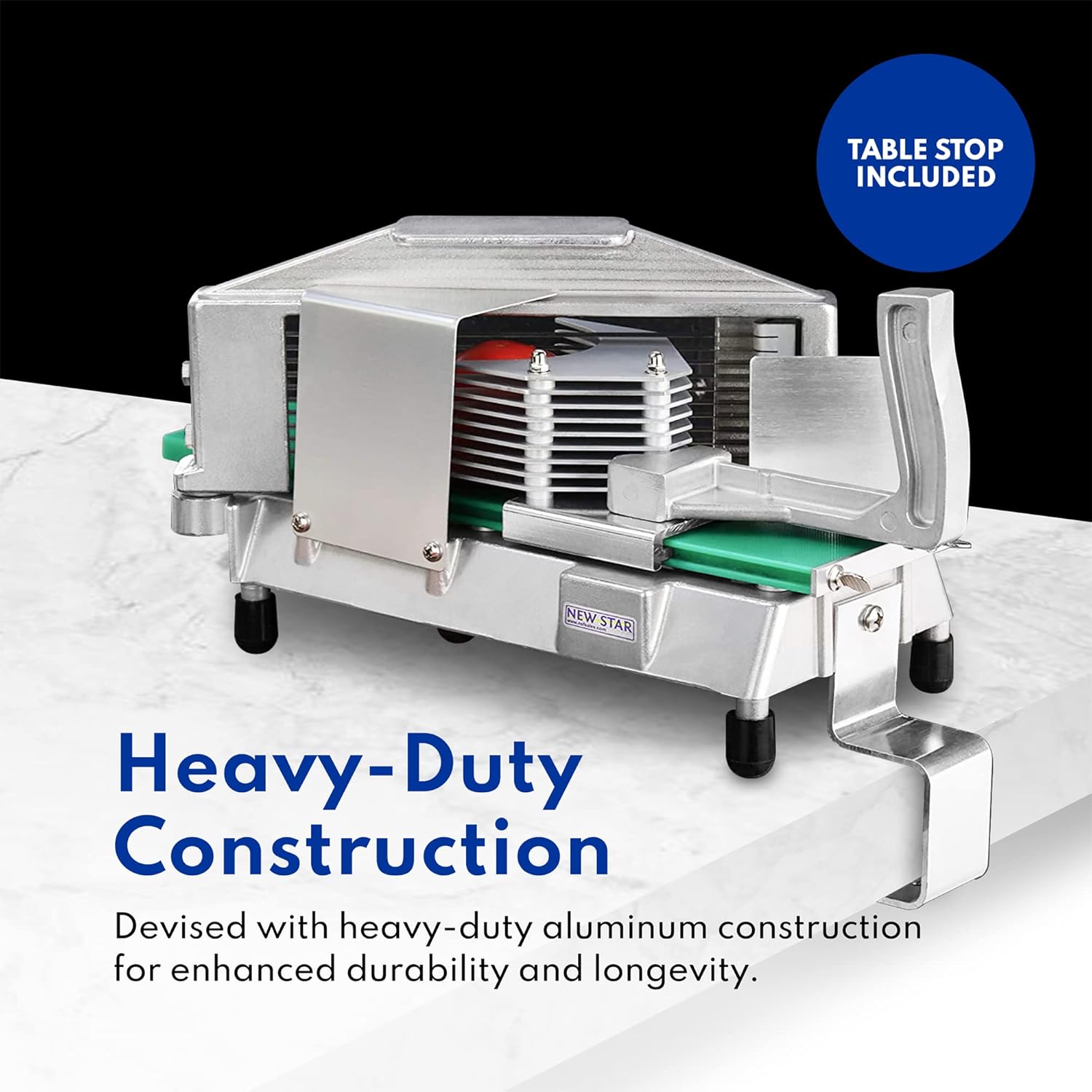 Garvee Tomatenschneider 5mm – Edelstahl, für Küche, Perfekt für gleichmäßige Schneideergebnisse